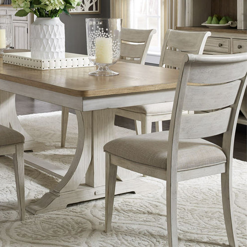 Farmhouse Reimagined Upholstered Dining Chair
